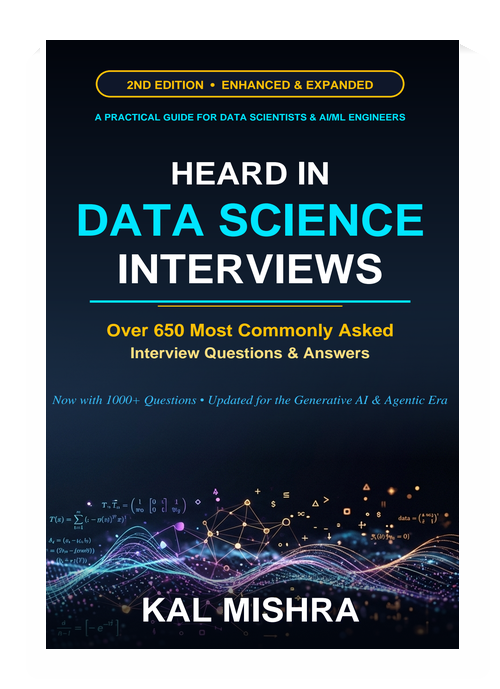 Heard In Data Science Interviews 2nd Edition Cover